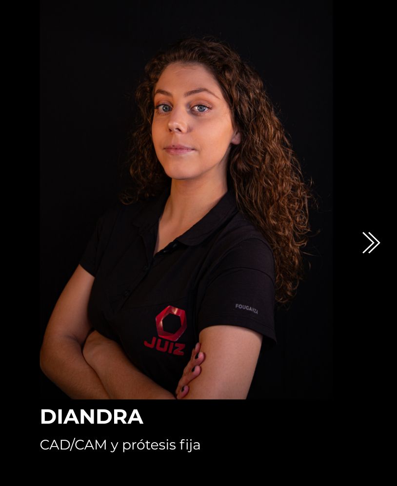 Diandra, especialista en CAD/CAM y prótesis fija en Juiz Dental